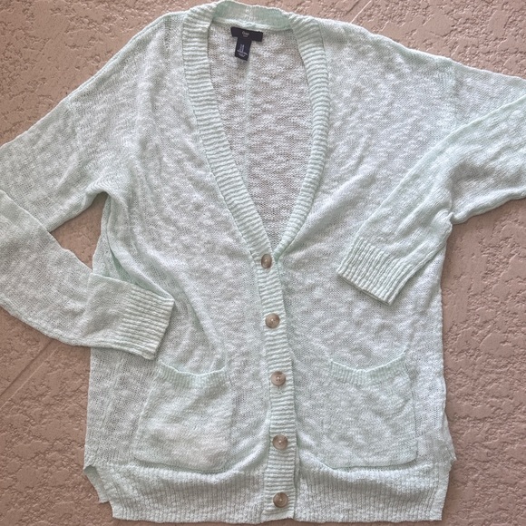 GAP Sweaters - GAP Mint Green Women's Cardigan